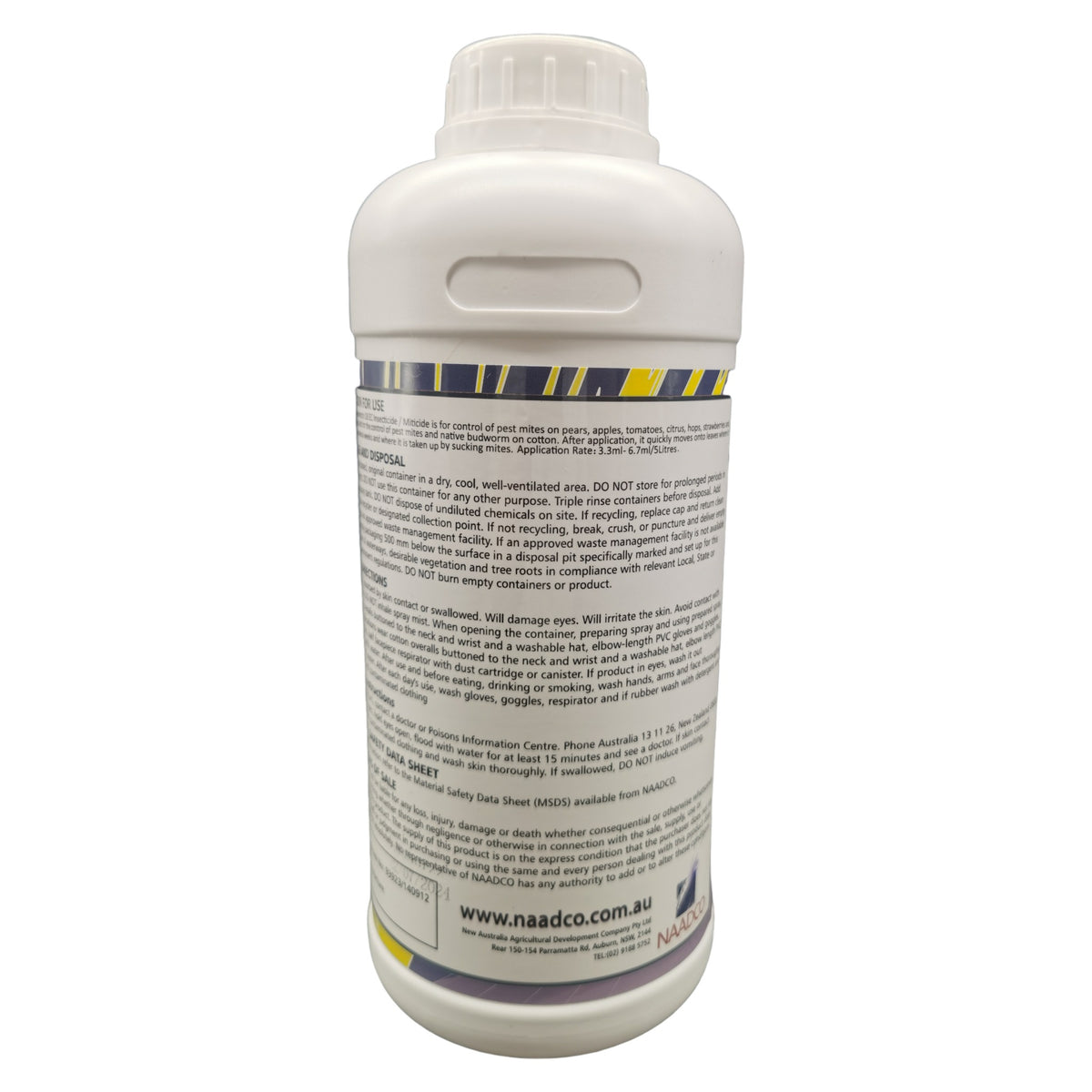 NAADCO Abamectin 18g/L Insecticide/Miticide 1L – view 2