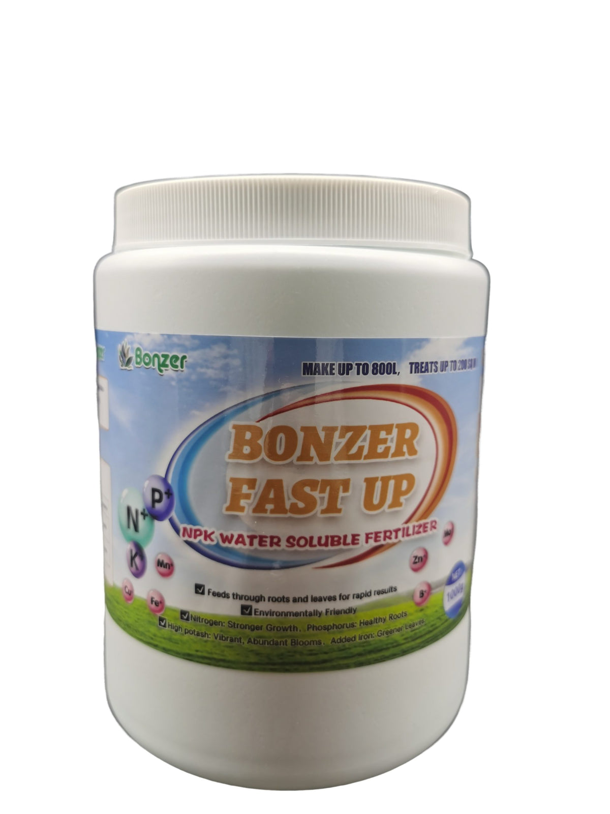 Bonzer High Nitrogen Water Soluble Fertiliser 30-10-10+TE 1kg