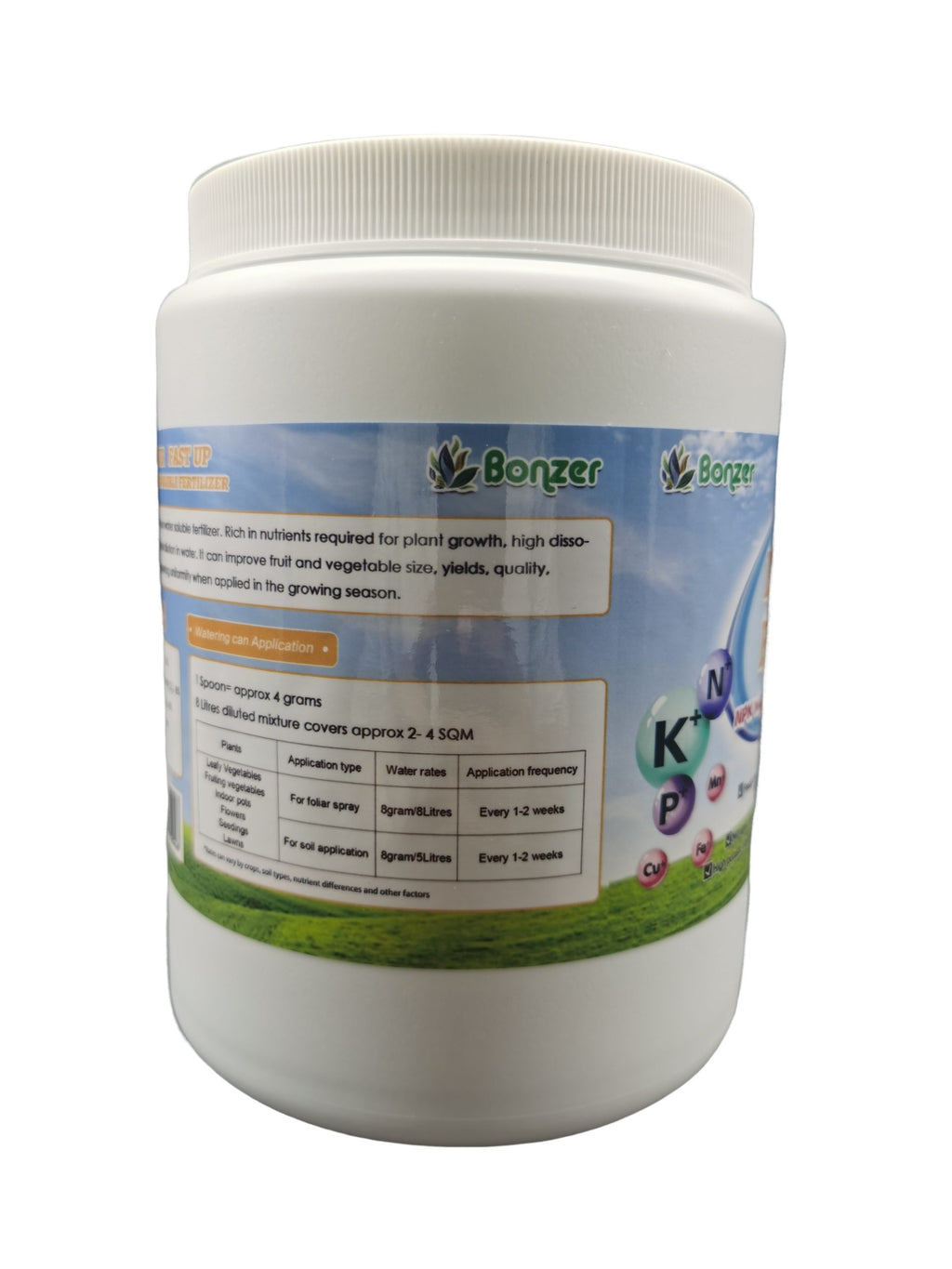 Bonzer High Potassium Water Soluble Fertiliser 13-6-40+TE 1kg – view 5