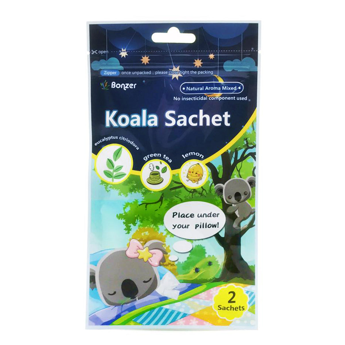 Bonzer Koala Sachet Mite & Tick Repellent (2 Pack)