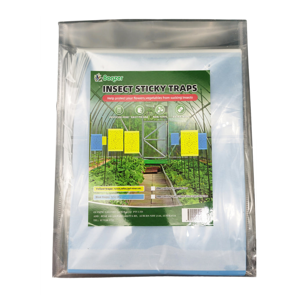 Bonzer Insect Sticky Traps 20 x 25cm (20 Pack) – view 2