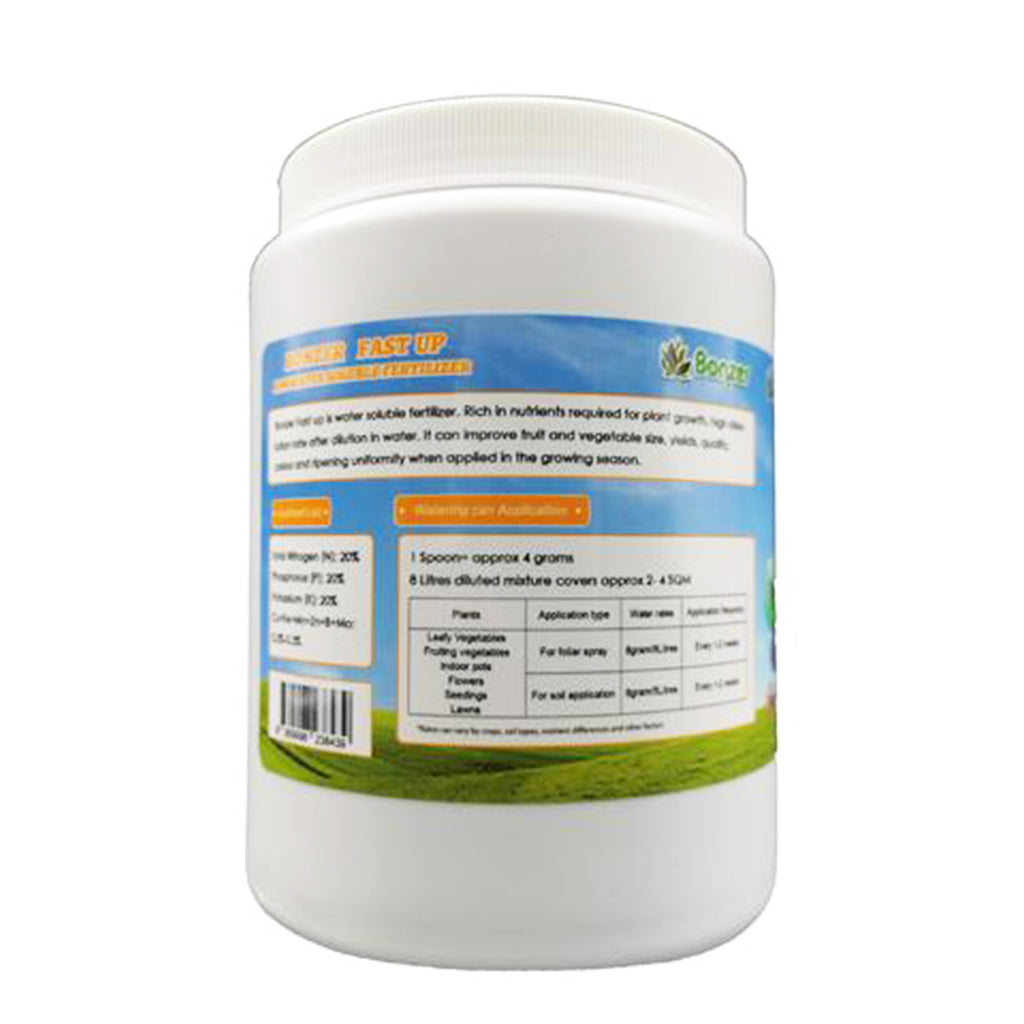Bonzer Fast Up Water Soluble Fertiliser 20-20-20+TE 1kg – view 3